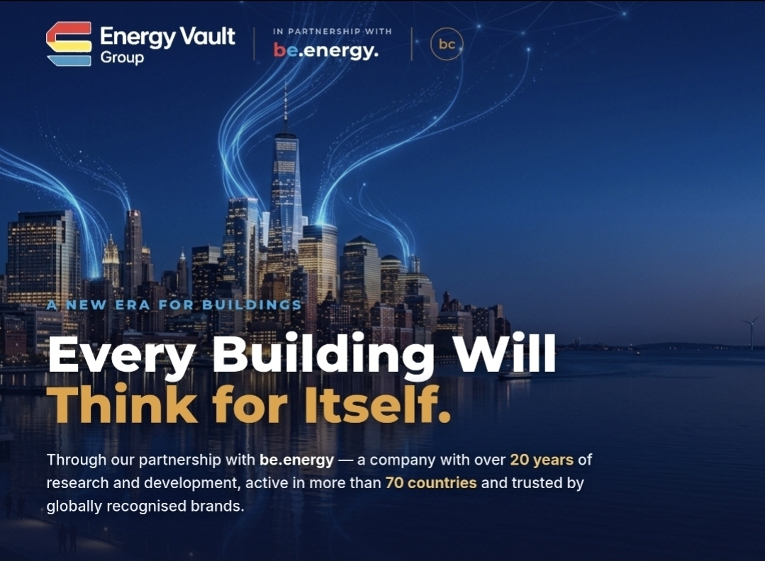 Every Building Will Think for Itself — Energy Vault Group